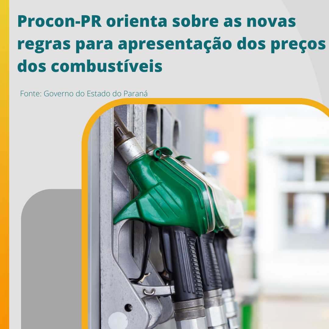 PROCON PR ORIENTA SOBRE AS NOVAS REGRAS PARA APRESENTAÇÃO DOS PREÇOS