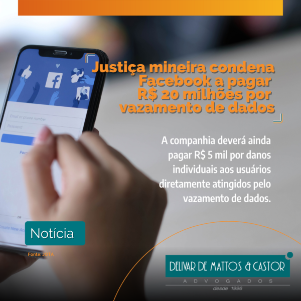 Justi A Mineira Condena Facebook A Pagar R Milh Es Por Vazamento De